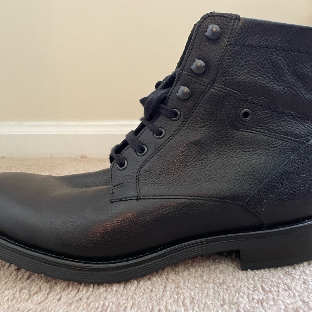 Black GBX boots size 10.5